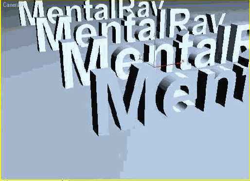 Создание эффекта глубины резкости средствами визуализатора mental ray