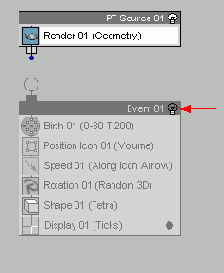 Работа с модулем Particle Flow